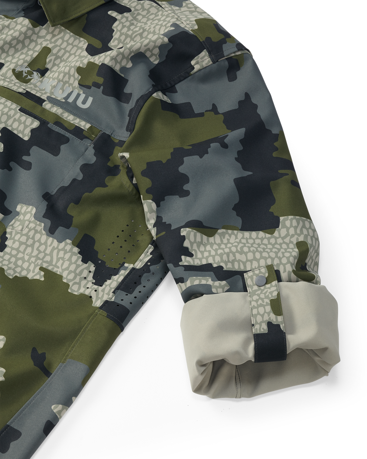 Mesa Vented LS Snap Shirt | Slate