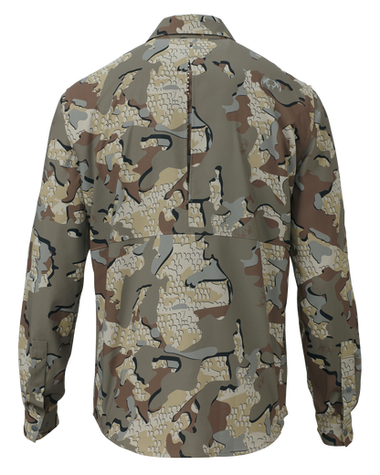 Mesa Vented LS Snap Shirt | Slate