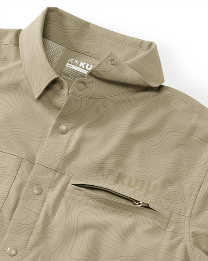 Mesa Vented SS Snap Shirt | Slate