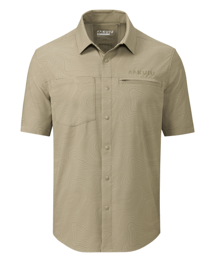 Mesa Vented SS Snap Shirt | Slate