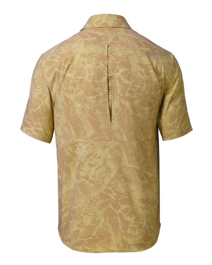 Mesa Vented SS Snap Shirt | Stone