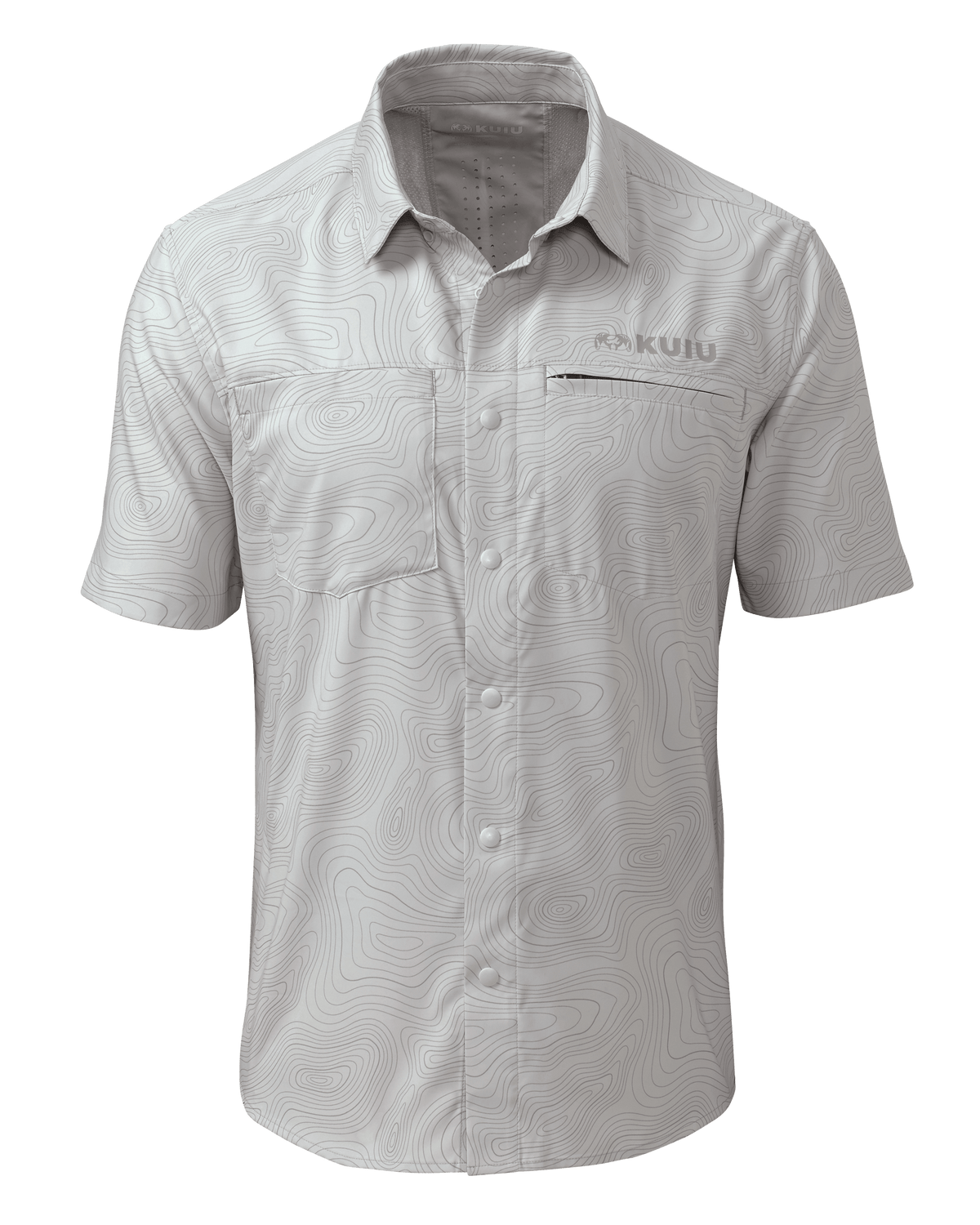 Mesa Vented SS Snap Shirt | Slate