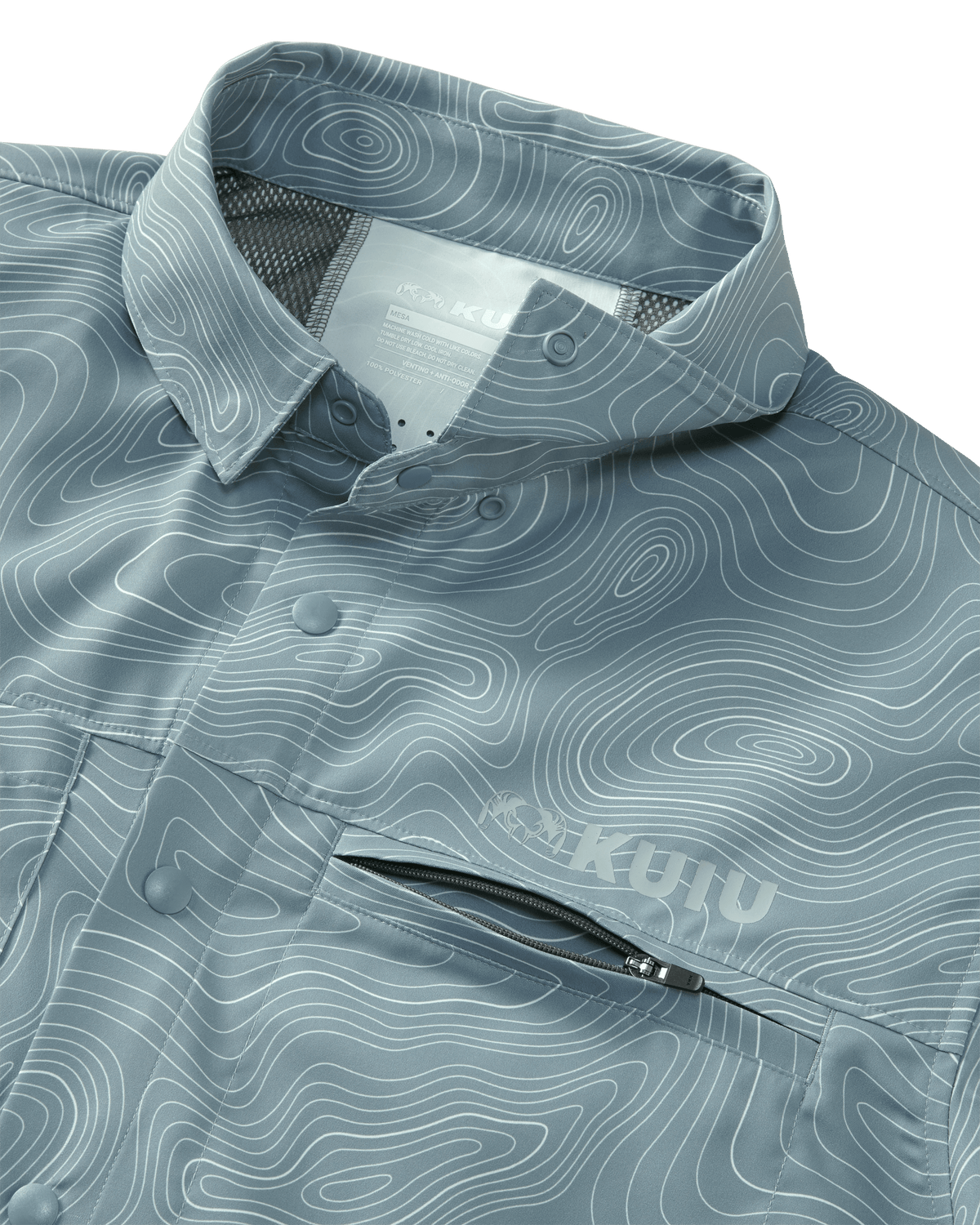 Mesa Vented SS Snap Shirt Gritstone | Silt Gritstone