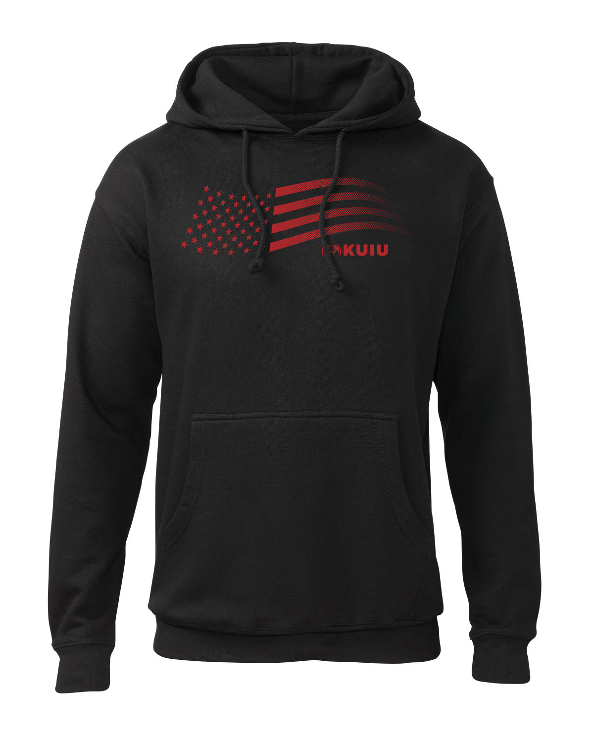 KUIU Flag Hoodie | Heather Grey