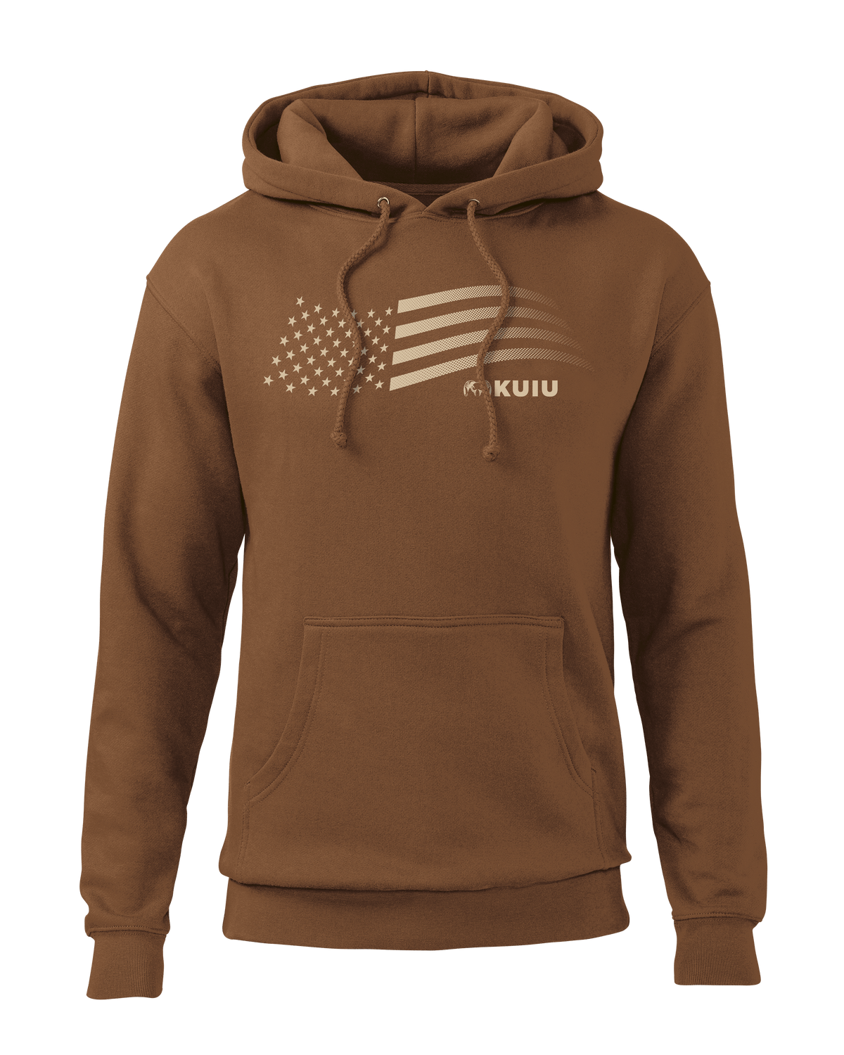 KUIU Flag Hoodie | Heather Grey
