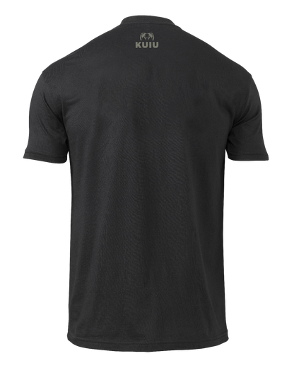 KUIU Topo Block Logo T-Shirt | Indigo
