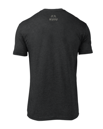 KUIU Topo Block Logo T-Shirt | Indigo