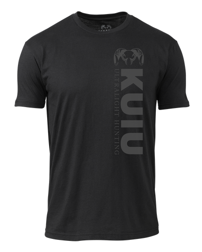 KUIU Solid Vertical T-Shirt | Charcoal
