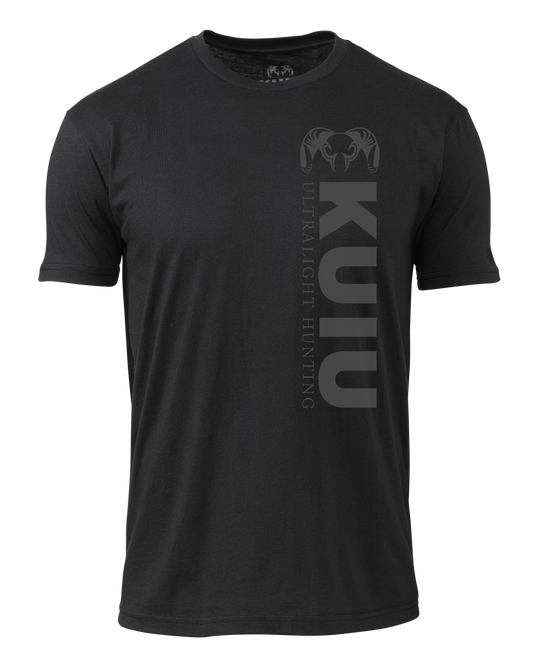 KUIU Solid Vertical T-Shirt | Black