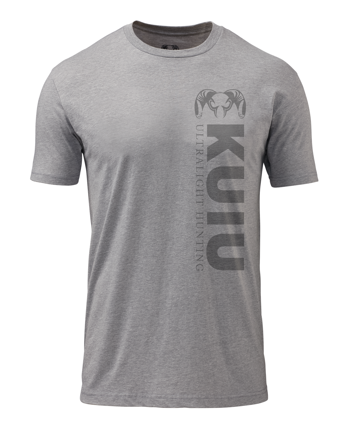 KUIU Solid Vertical T-Shirt | Charcoal