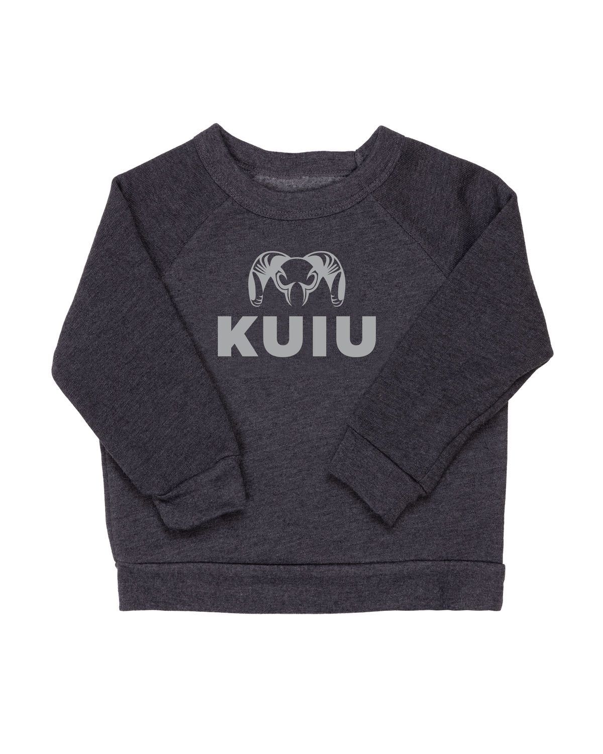 Toddler Stacked Logo Crewneck Sweatshirt | Khaki