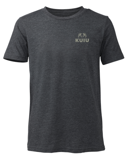 KUIU Youth Topo Back Logo T-Shirt | Midnight Navy