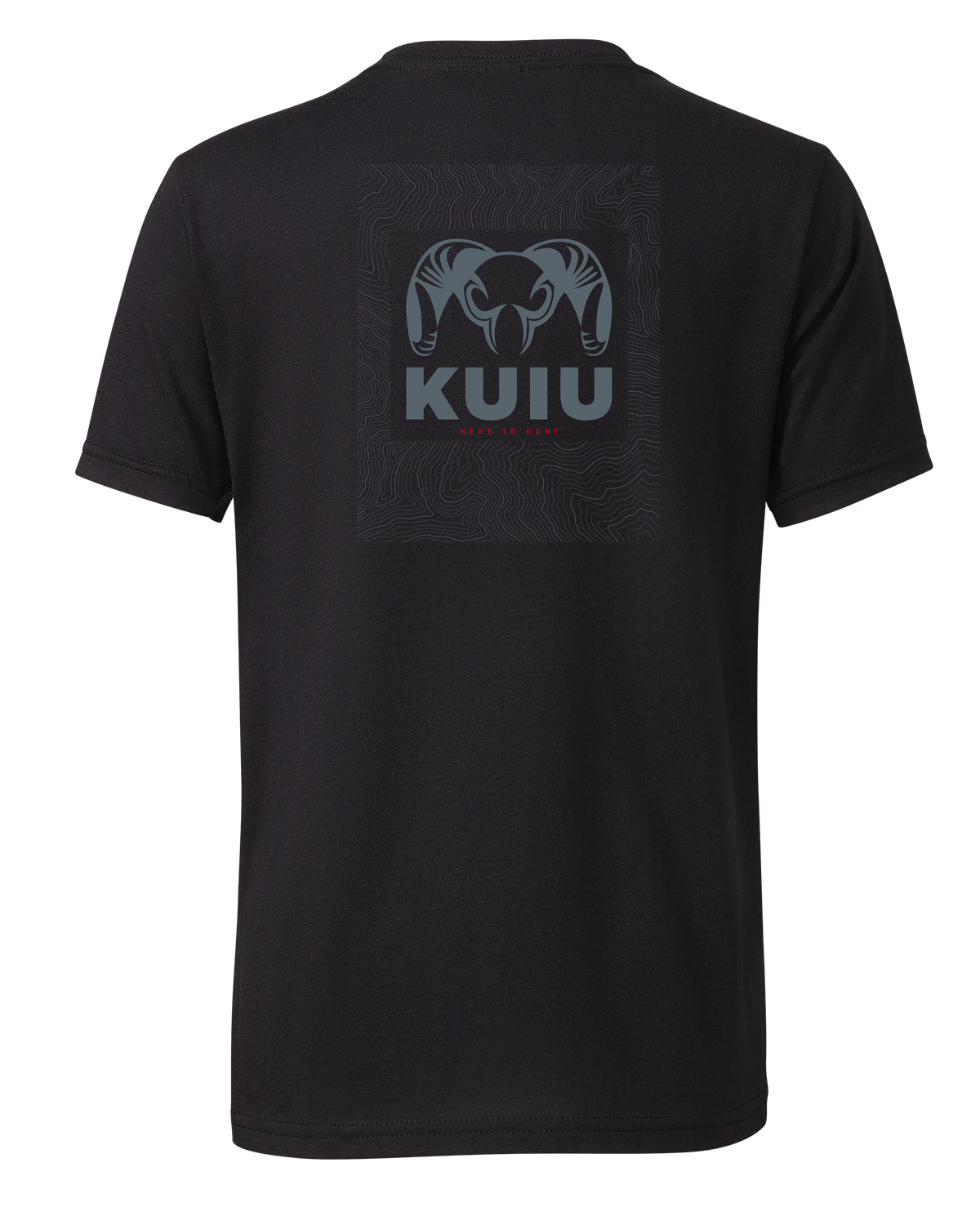 KUIU Youth Topo Back Logo T-Shirt | Midnight Navy