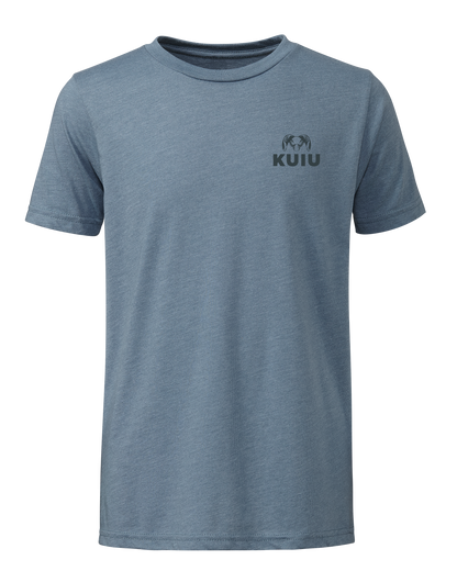 KUIU Youth Topo Back Logo T-Shirt | Midnight Navy