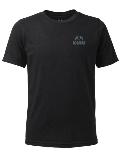 KUIU Youth Topo Back Logo T-Shirt | Midnight Navy