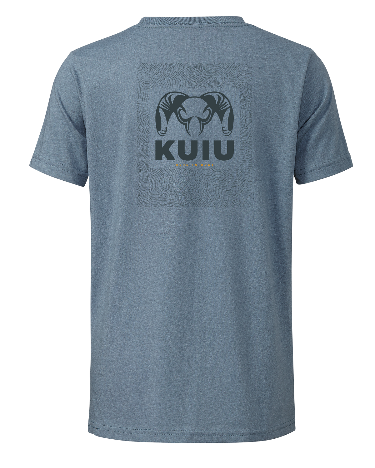 KUIU Youth Topo Back Logo T-Shirt | Charcoal