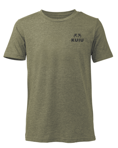 KUIU Youth Topo Back Logo T-Shirt | Midnight Navy