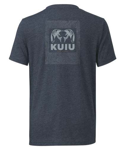 KUIU Youth Topo Back Logo T-Shirt | Midnight Navy