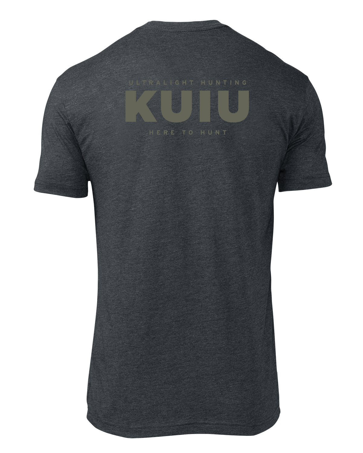 KUIU Here to Hunt Back Logo T-Shirt | Cardinal