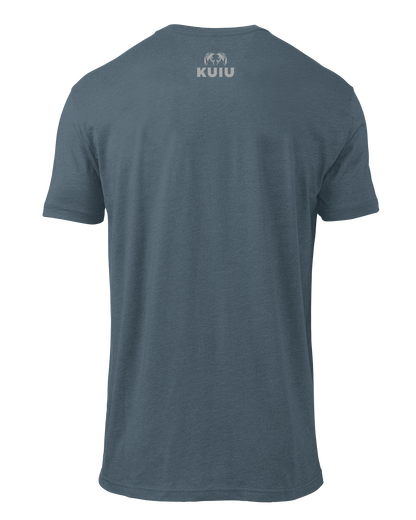KUIU Gritstone Logo T-Shirt | Indigo