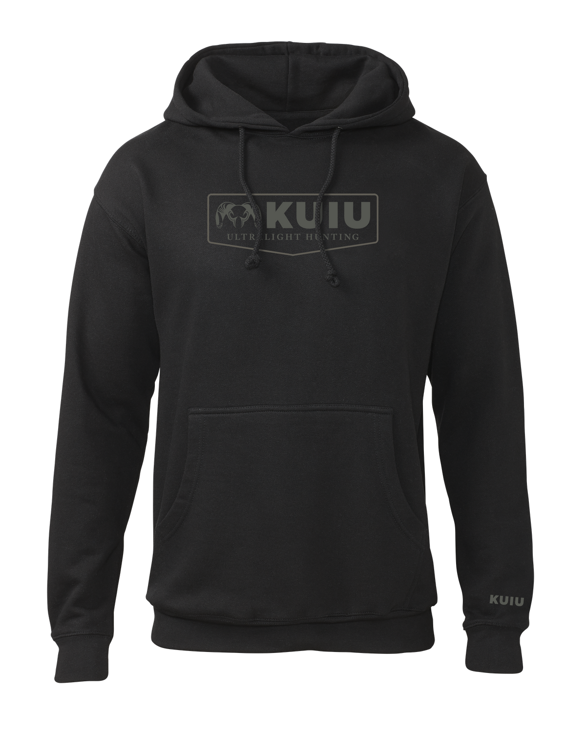 KUIU Shield Logo Hoodie | Charcoal