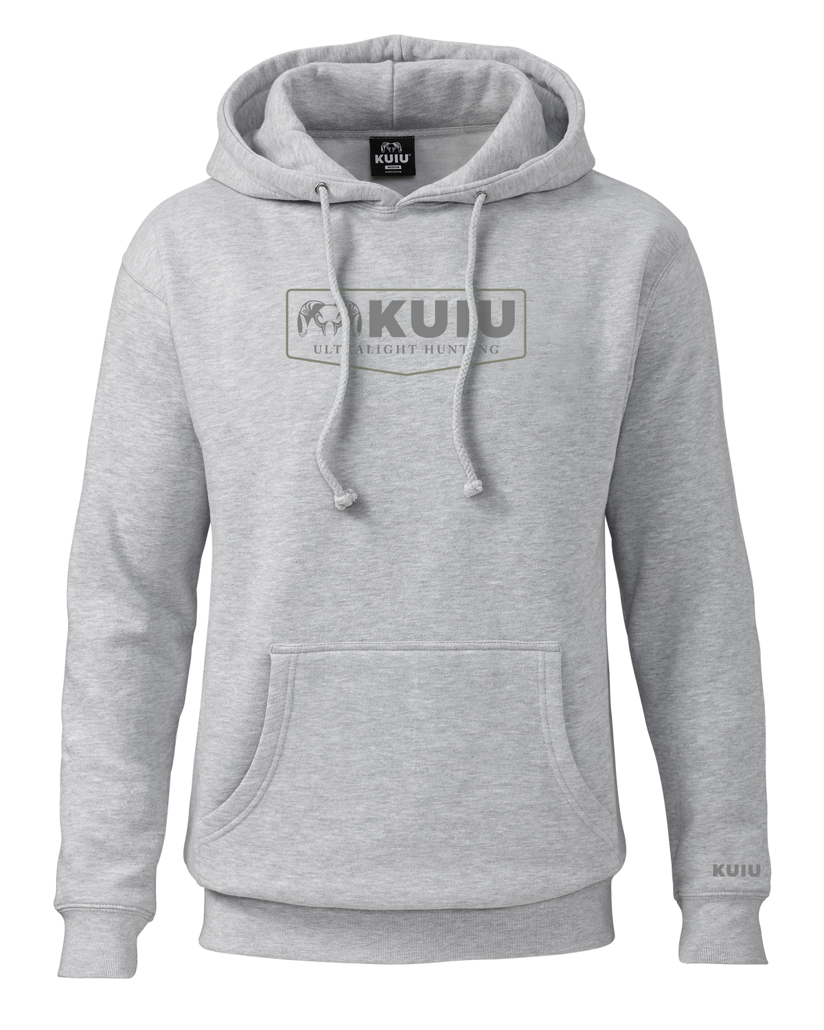 KUIU Shield Logo Hoodie | Charcoal