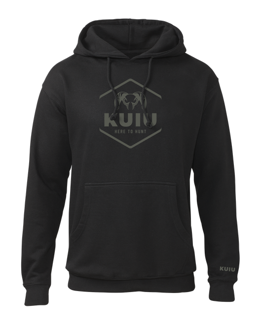 Outlet KUIU Stacked Here to Hunt Hoodie | Black