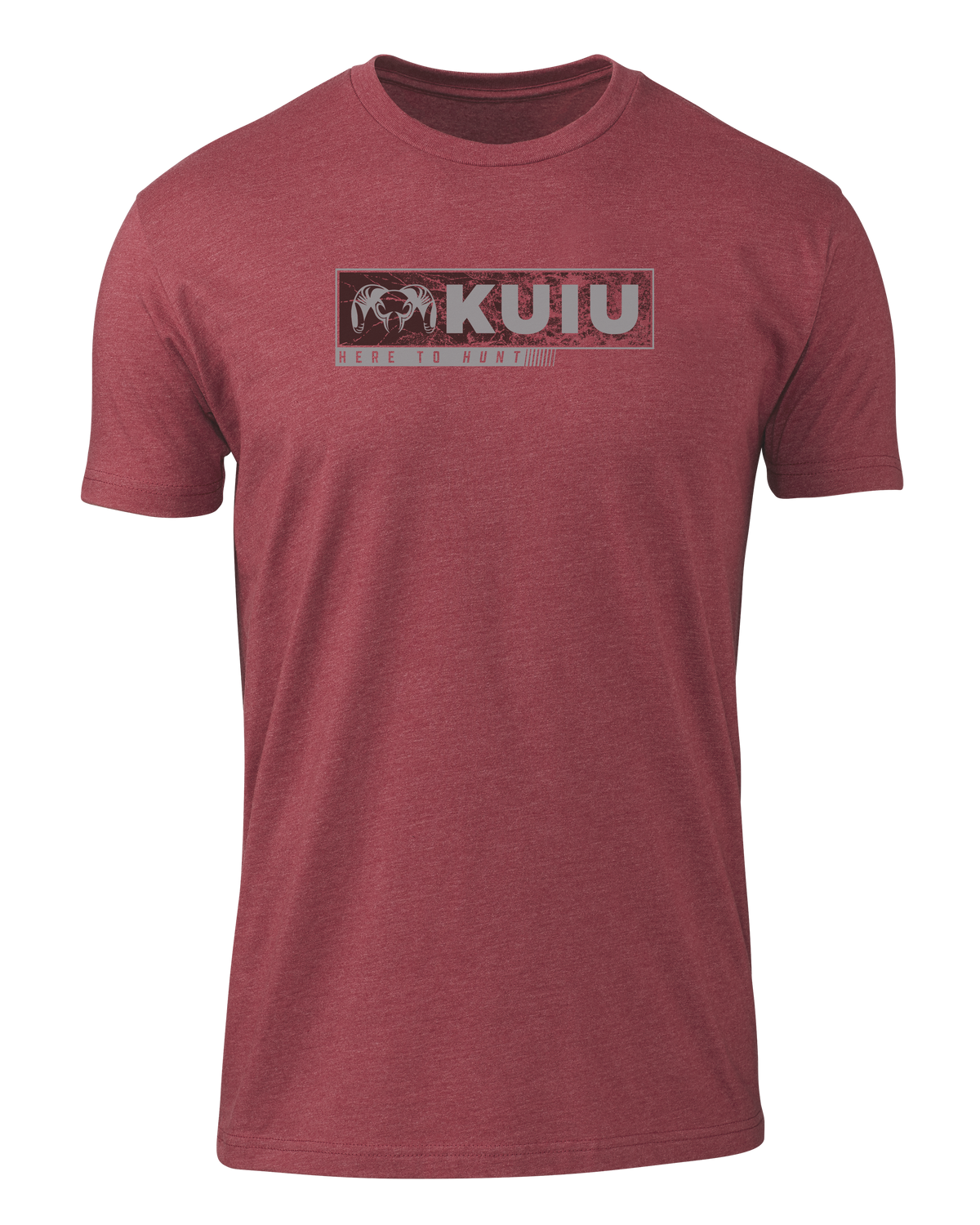 KUIU Here to Hunt Gritstone T-Shirt | Charcoal