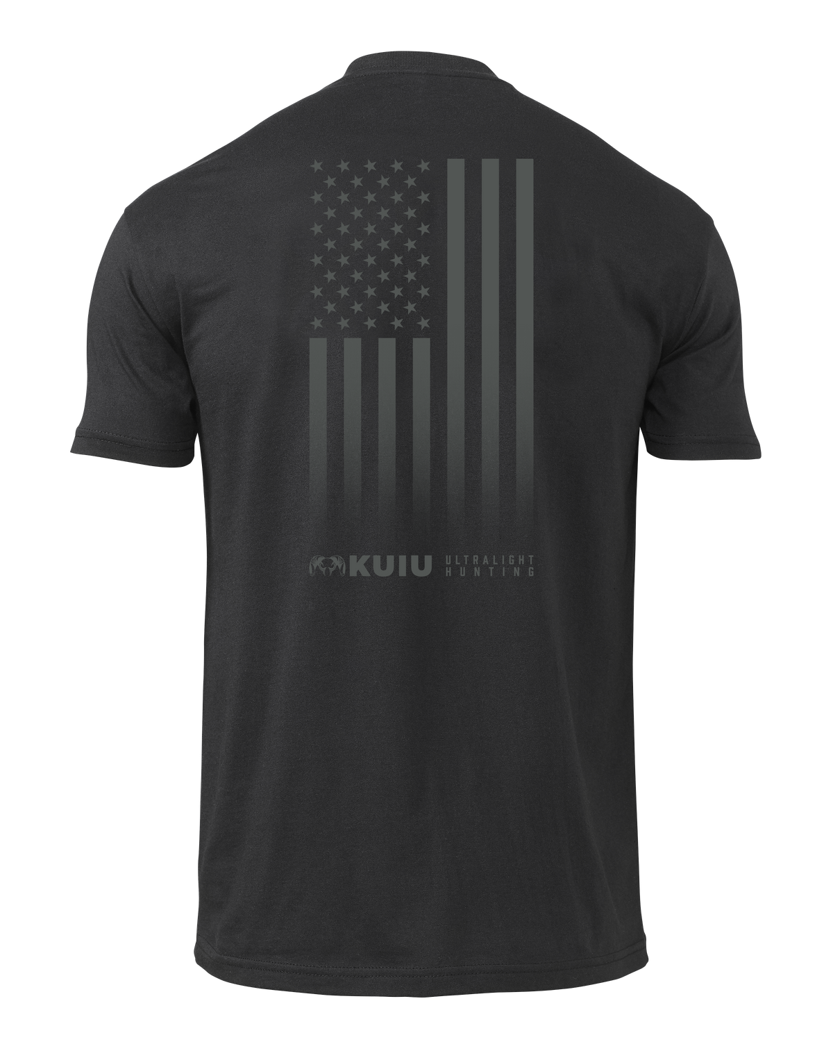 KUIU Vertical Flag Logo T-Shirt | Military Green