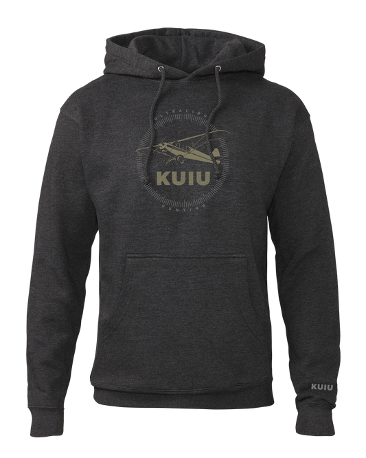 KUIU Super Cub Logo Hoodie | Charcoal