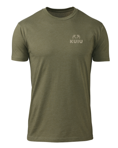 KUIU Here to Hunt Patch T-Shirt | Charcoal