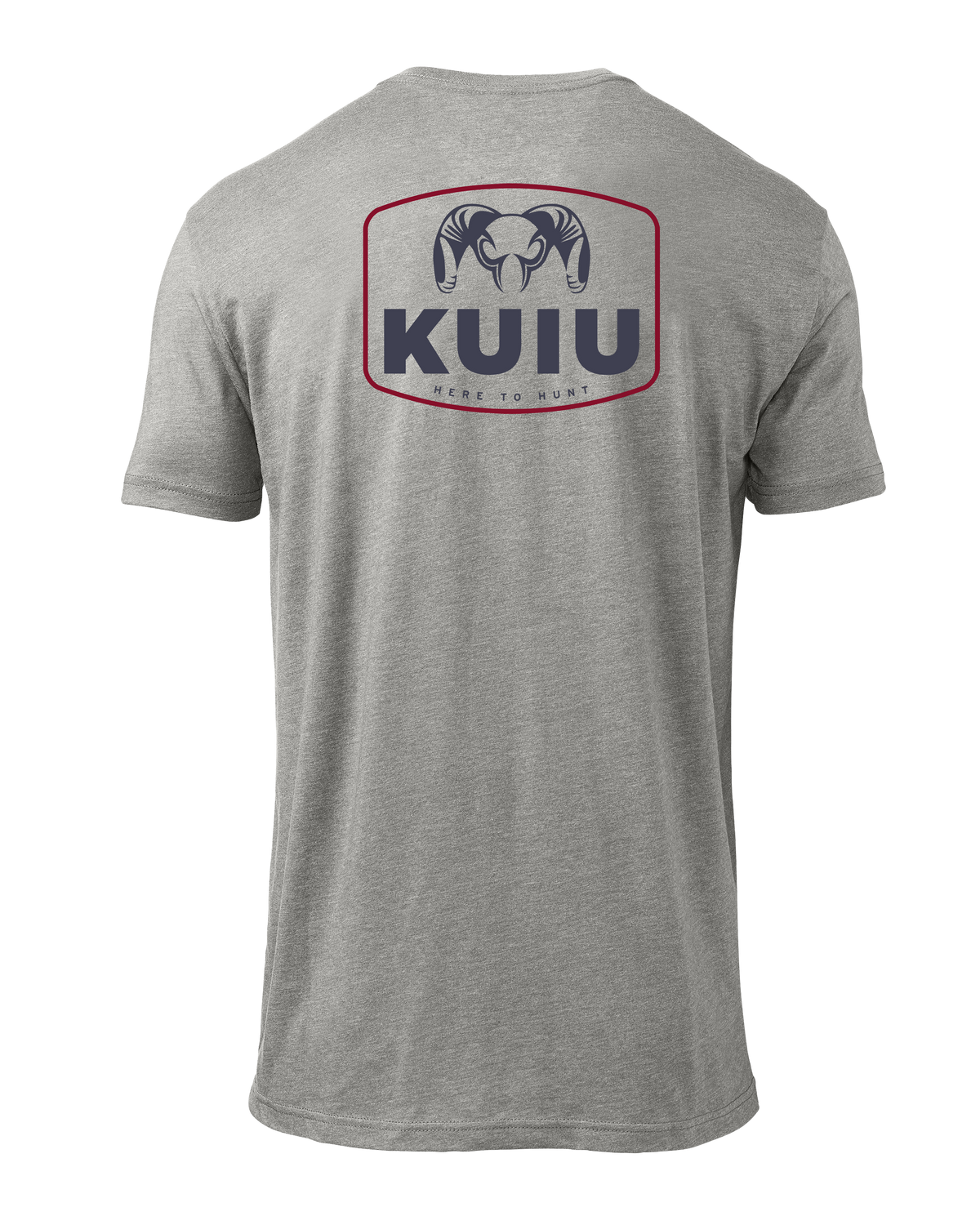 KUIU Here to Hunt Patch T-Shirt | Charcoal