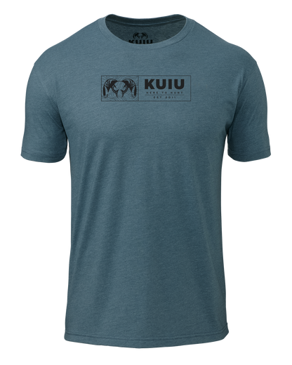 KUIU Topo Block T-Shirt | Military Green