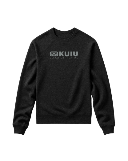 Toddler Block Logo Crewneck Sweatshirt | Heather Navy