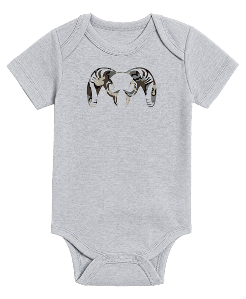 KUIU Vias Ram Baby One-Piece | Heather Grey