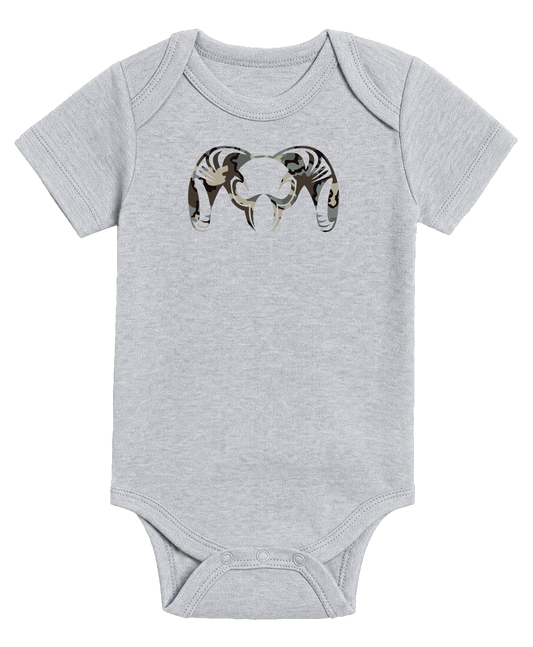 KUIU Vias Ram Baby One-Piece | Heather Grey