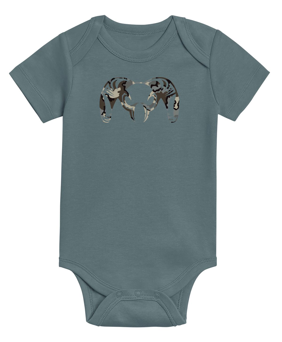 KUIU Vias Ram Baby One-Piece | Heather Grey