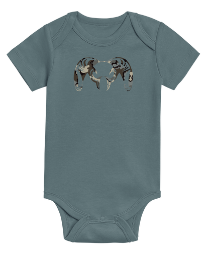 KUIU Vias Ram Baby One-Piece | Heather Grey