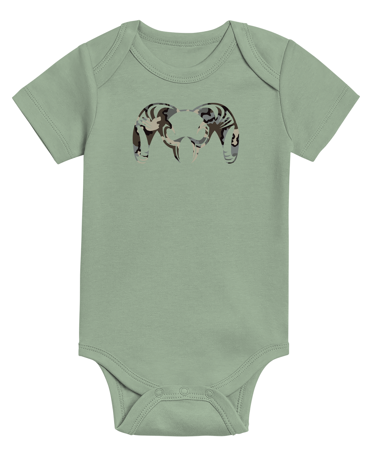 KUIU Vias Ram Baby One-Piece | Heather Grey