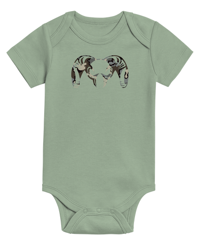 KUIU Vias Ram Baby One-Piece | Heather Grey