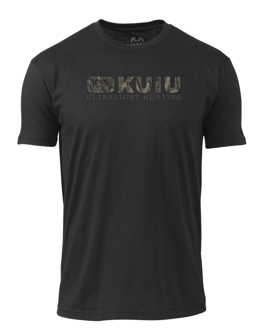KUIU Veros Block Logo T-Shirt | Black