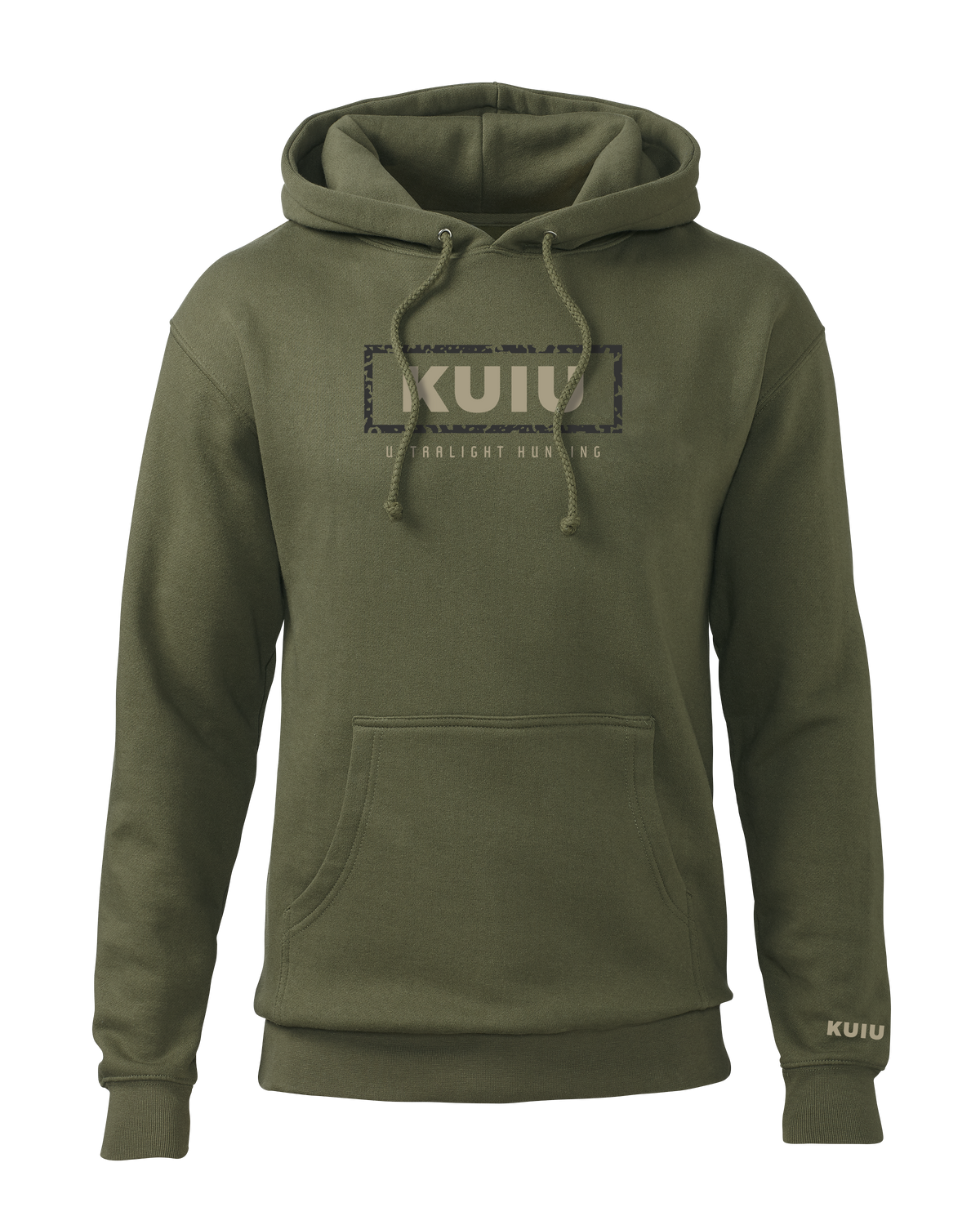 KUIU Box Logo Hoodie | Saddle