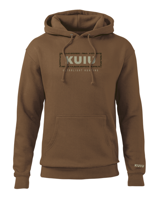 KUIU Box Logo Hoodie | Saddle