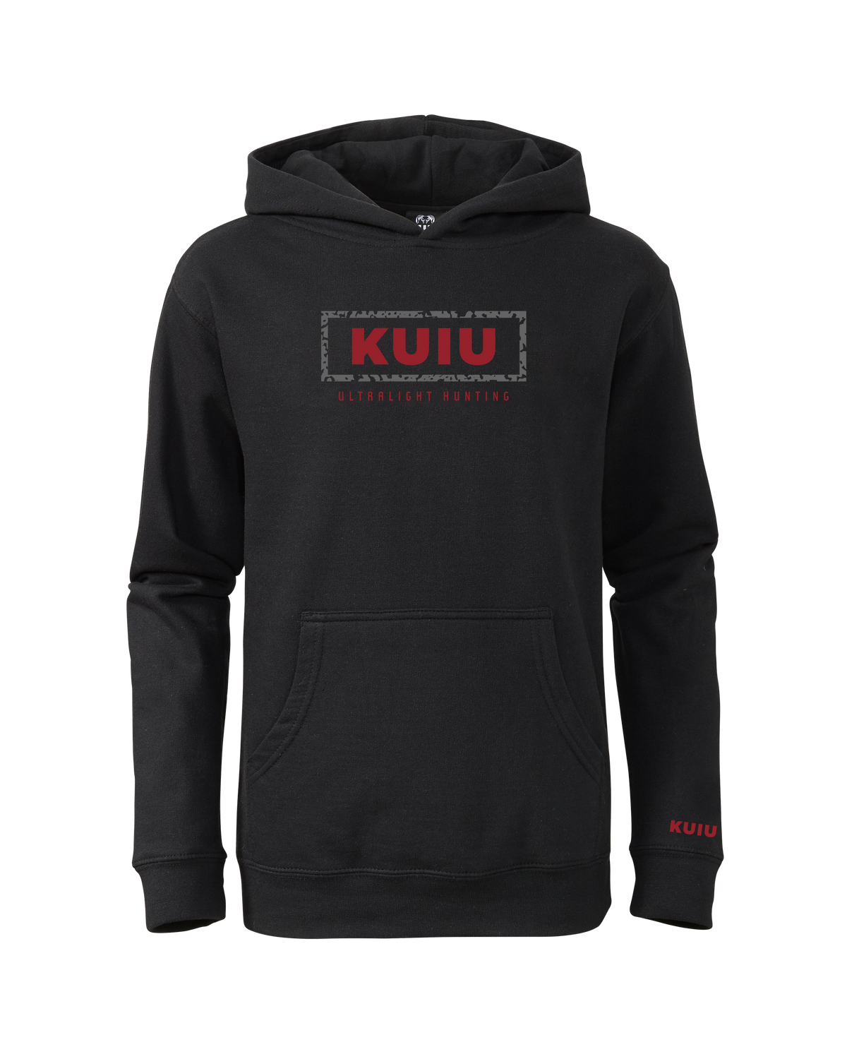 Youth Box Logo Hoodie | Charcoal