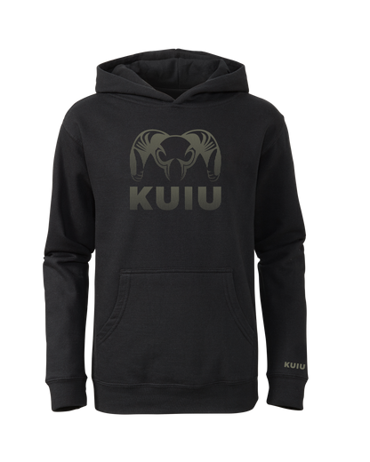 Youth Ram Fade Hoodie | Black