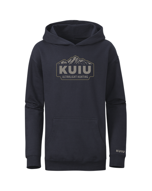 Youth Mountain Hoodie | Navy