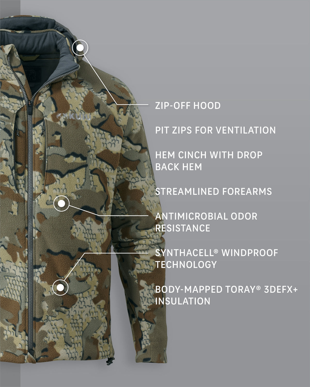 KUIU Proximity Hooded Insulated Jacket | Verde