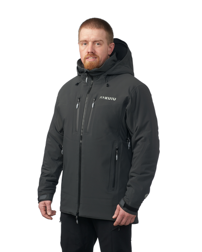 KUIU Kutana Gale Force Hooded Jacket | Ash