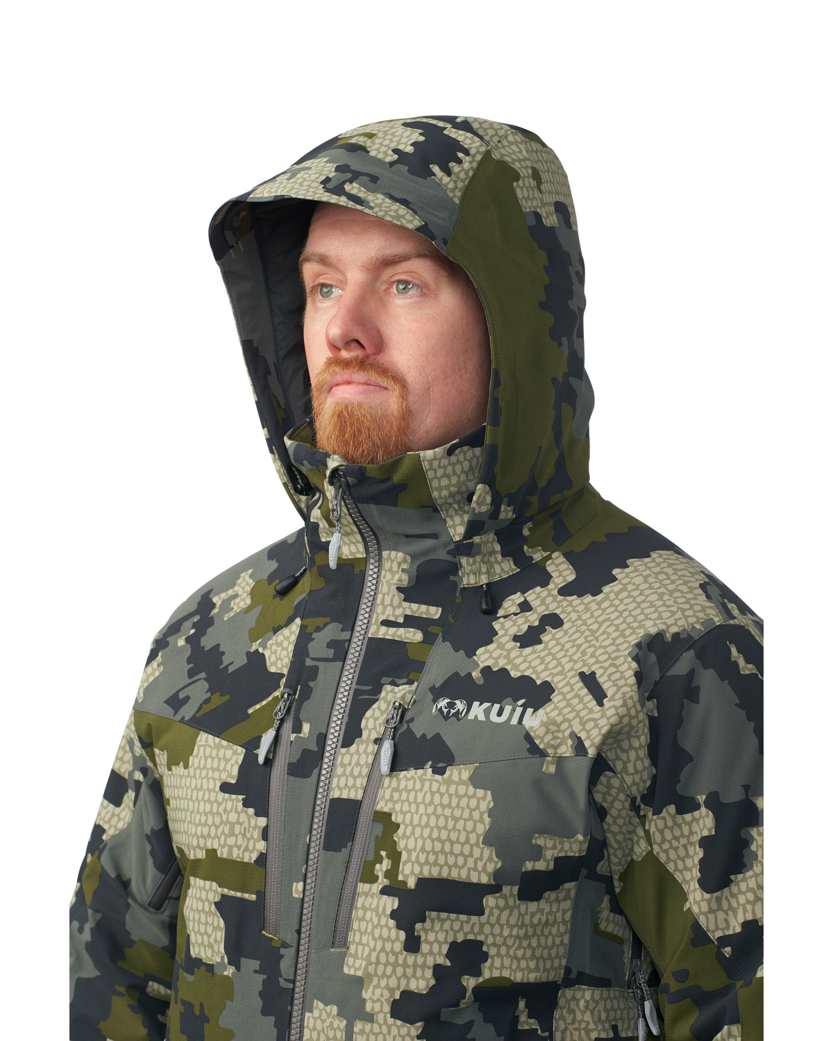 KUIU Kutana Gale Force Hooded Jacket | Ash