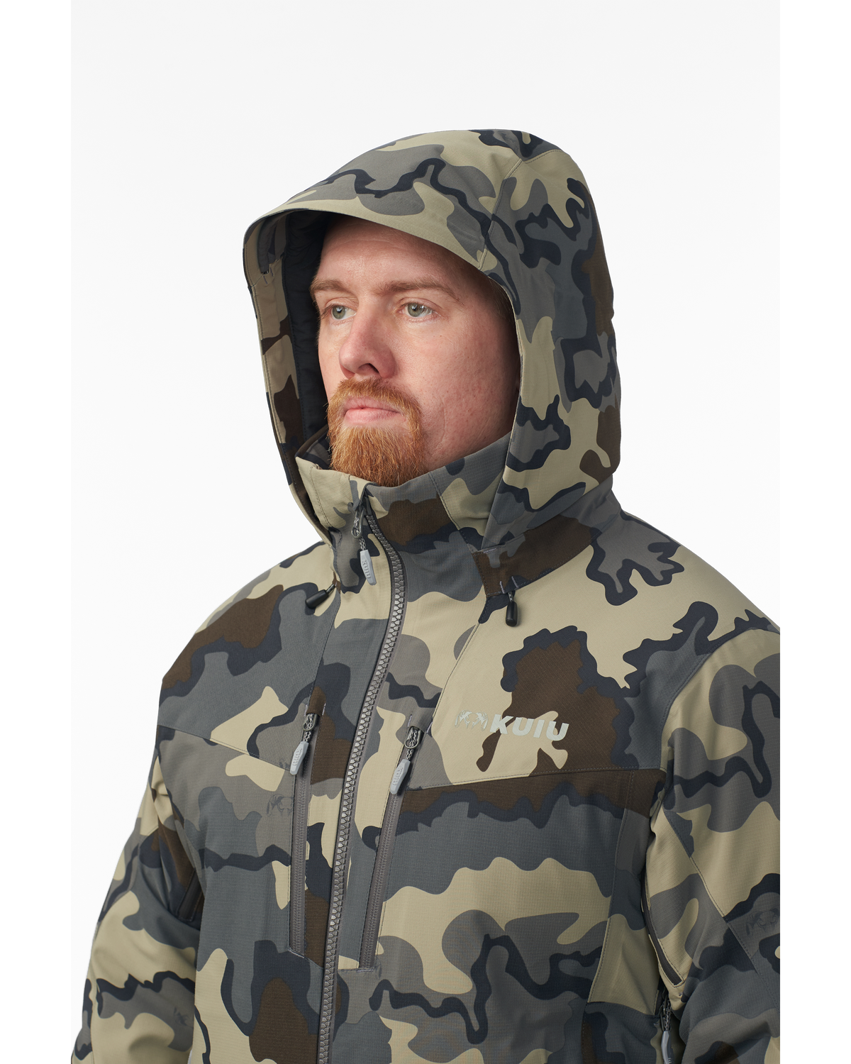 KUIU Kutana Gale Force Hooded Jacket | Ash